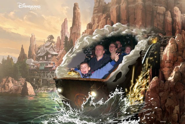 Big Thunder Mountain Railroad Disneyland Paris Steemit